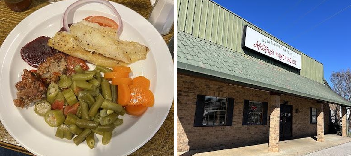 McKay's Ranch House Menu